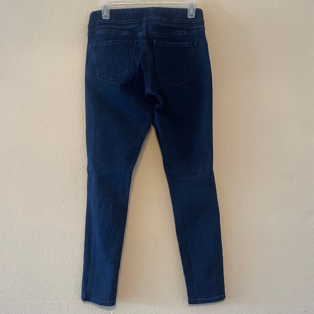Old Navy Blue Jeans Super Skinny Mid-Rise Jeggings Size Petites 4
